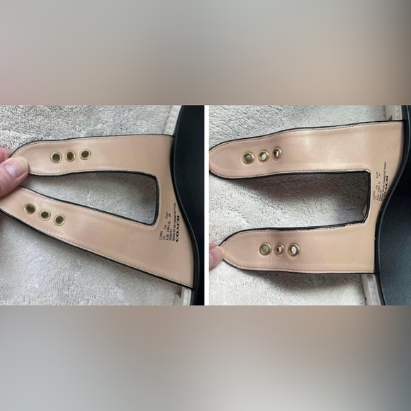 Coach (NWOT) piper leather blue size 8.5 B sandals shoes clothes - Picture 14 of 17